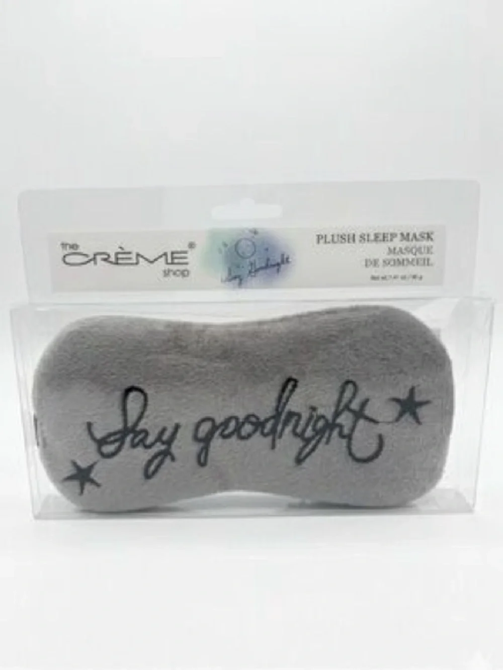 The Crème Shop Gray Plush 